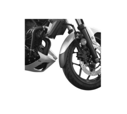 PUIG EXTENSION GARDE-BOUE AVANT YAMAHA MT-03 16-19 NOIR OPAQUE