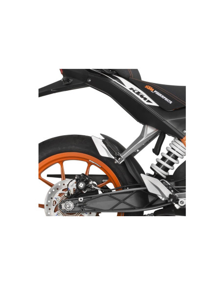 Extension de guardabarros trasero Puig para KTM 125 Duke 12/16 negro mate