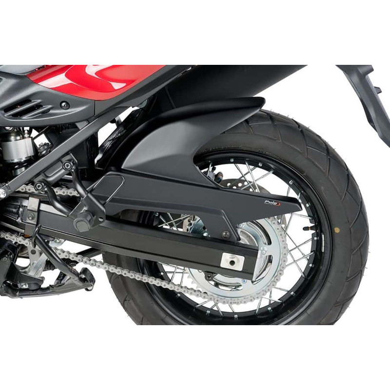 Garde-boue arriere Puig pour Suzuki DL1000 V-Strom 04/07, noir mat, offre