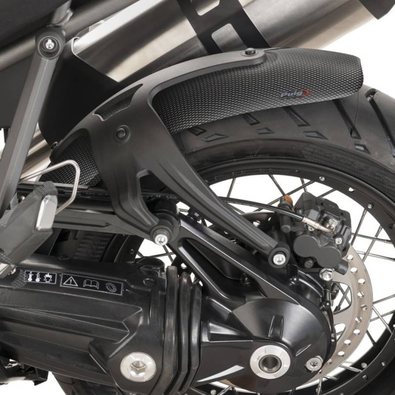 GARDE-BOUE ARRIERE PUIG TRIUMPH TIGER ALPINE EDITION 20-21 LOOK CARBONE