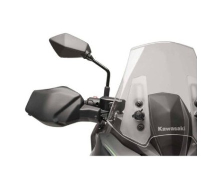 PUIG PARAMANI PER KAWASAKI VERSYS 650 ANNO 15'-20' COLORE NERO OPACO