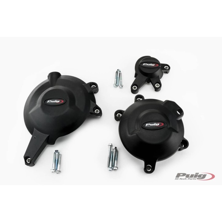 PROTECCION CARTER MOTOR PUIG PARA KAWASAKI ER-6N 06-08 NEGRO