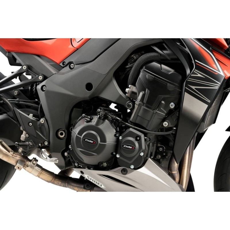 PUIG ENGINE CRANKCASE PROTECTION KAWASAKI Z1000 14-16 BLACK