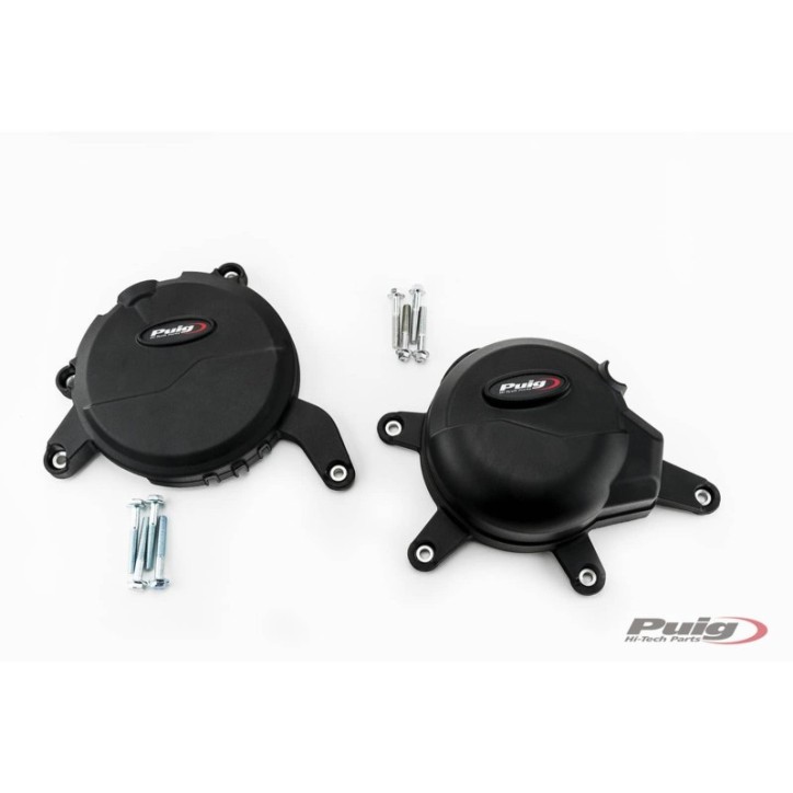 PROTECCION CARTER MOTOR PUIG PARA KTM 390 DUKE 17-19 NEGRO