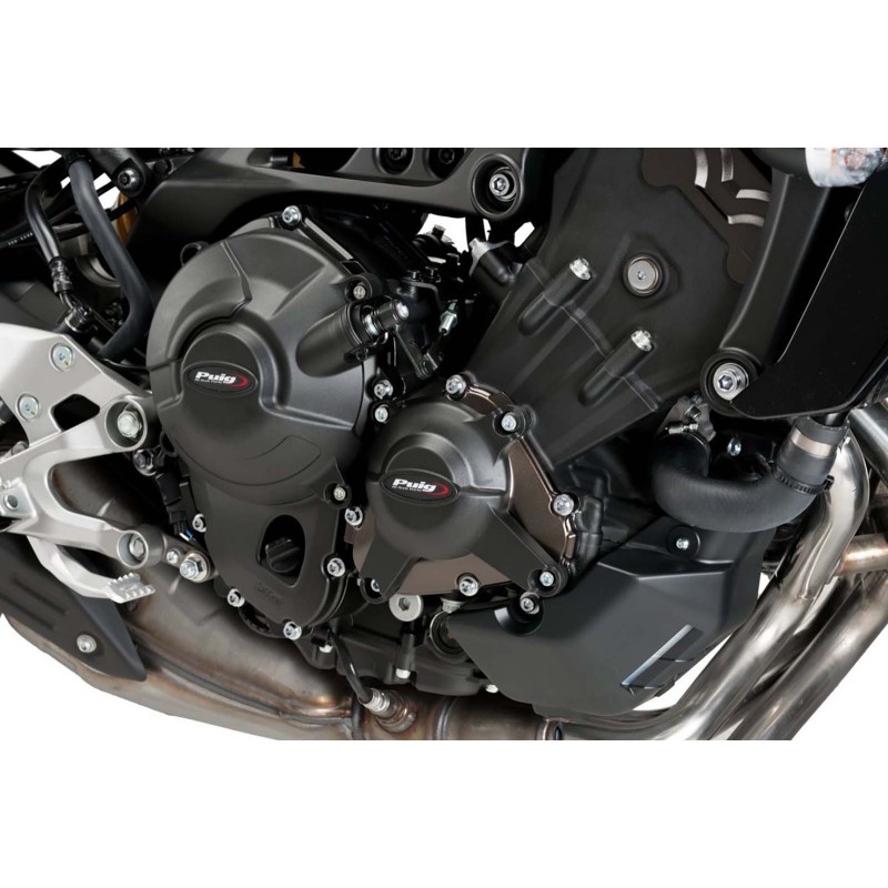 PUIG ENGINE CRANKCASE PROTECTION YAMAHA MT-09 14-16 BLACK