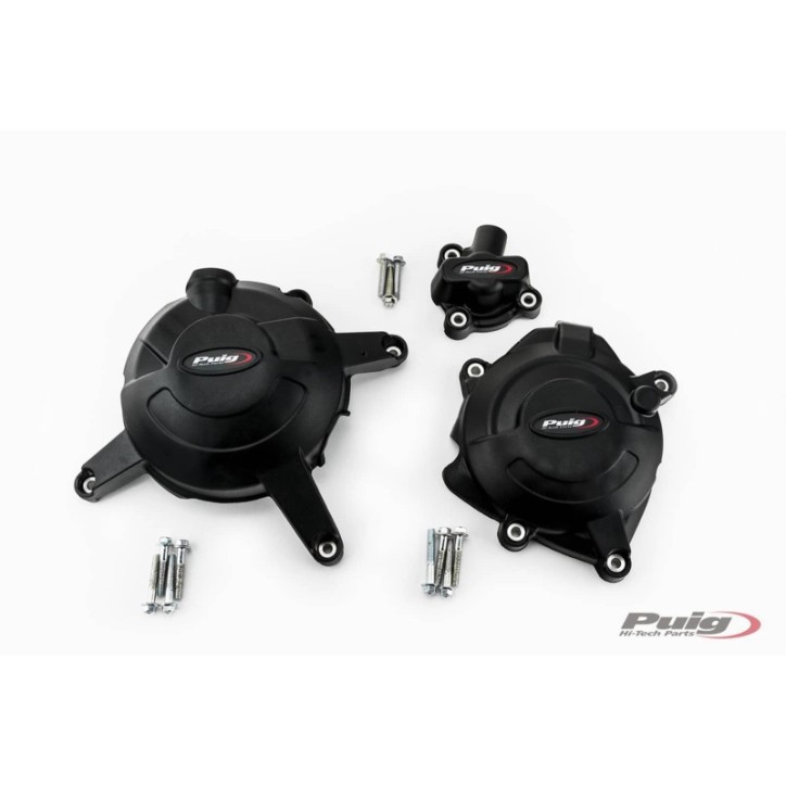 PROTECCION CARTER MOTOR PUIG PARA YAMAHA YZF-R3 20-24 NEGRO