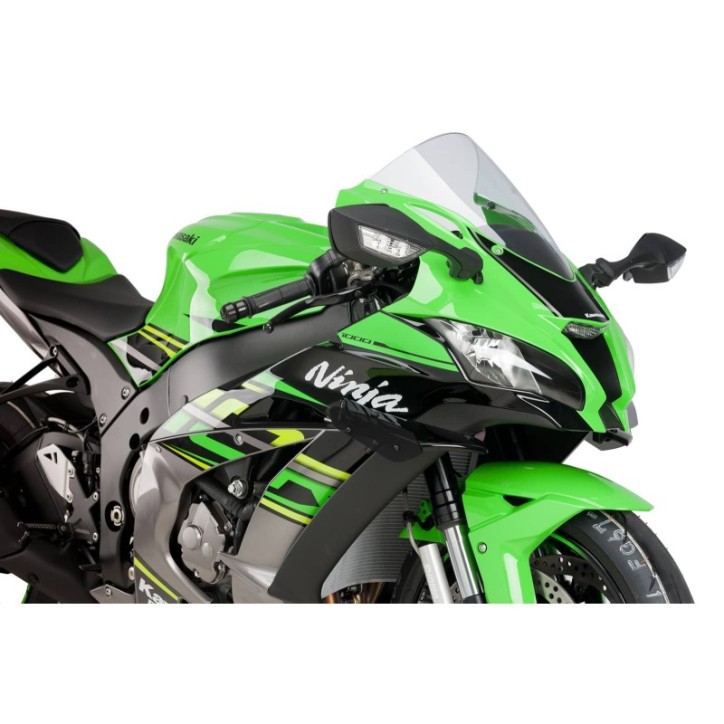 PUIG SPOILER DOWNFORCE SPORT POUR KAWASAKI ZX-10R 11-15 NOIR