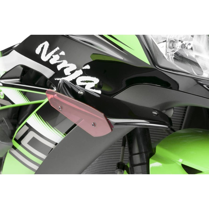 PUIG SPOILER DOWNFORCE SPORT KAWASAKI ZX-10R 11-15 RED