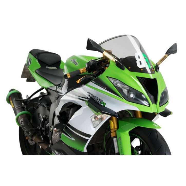 PUIG SPOILER DOWNFORCE SPORT POUR KAWASAKI ZX-6R NINJA 13-16 NOIR