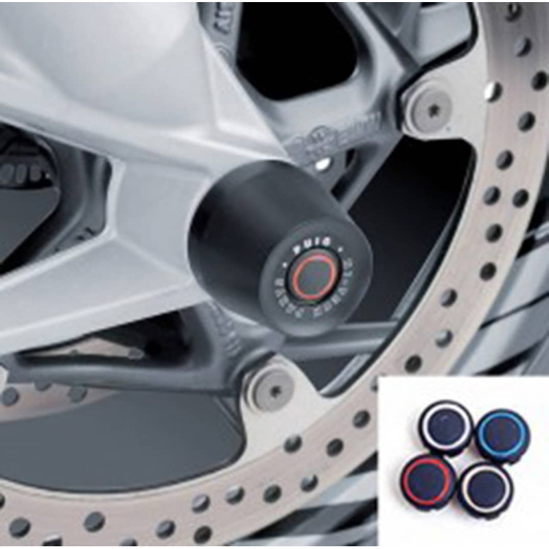 Butee de fourche avant Puig pour Suzuki DL1000 V-Strom 14/19, noire