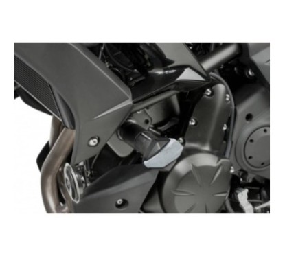 PUIG FRAME SLIDERS MOD. R19 KAWASAKI VERSYS 650 15-21 BLACK