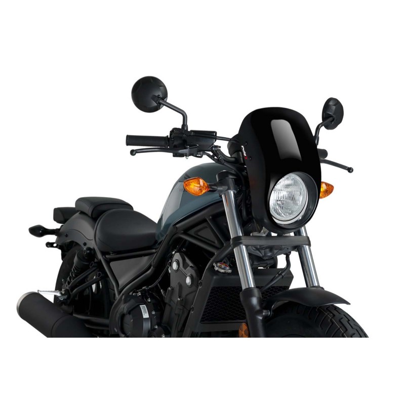 PUIG PARE - BRISE SEMI-CARENE ANARCHY HONDA CMX500 REBEL 17-19 NOIR