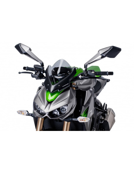 puig cupolino naked ng sport per kawasaki z1000 17 20 fume chiaro