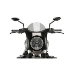 PUIG CUPOLINO SEMICARENATO BMW R NINE T SCRAMBLER 16-20 FUME CHIARO-CARBON