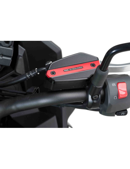 Puig vorderer Bremsflussigkeitsbehalterdeckel fur Kawasaki Versys 650 15 21 rot