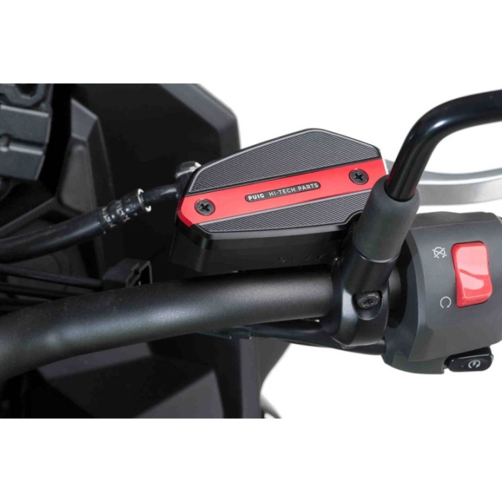 PUIG TAPPO SERBATOIO ANTERIORE PER FLUIDO FRENO PER KAWASAKI VERSYS 650 15-21 ROSSO