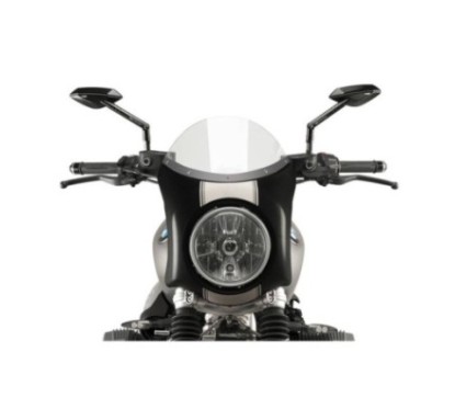 PUIG CUPULA BMW R NINE T SCRAMBLER 16-20 TRANSPARENTE-CARBON LOOK