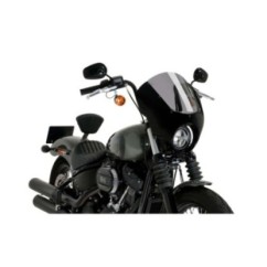 PUIG CUPOLINO SEMICARENATO DARK NIGHT PER HARLEY DAVIDSON SOFTAIL STREET BOB FXBB ANNO 21-23 COLORE FUME CHIARO