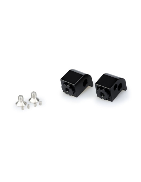 Adaptadores Puig para estriberas de pasajero ajustables Yamaha MT 125 20 25 negro