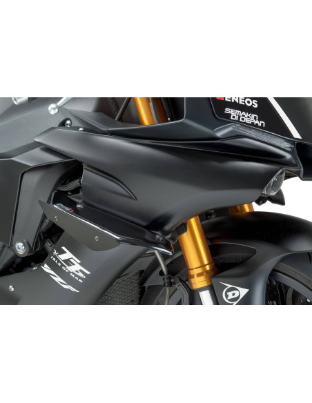 Aleron lateral Puig Downforce Sport Yamaha YZF R1 17-19 negro