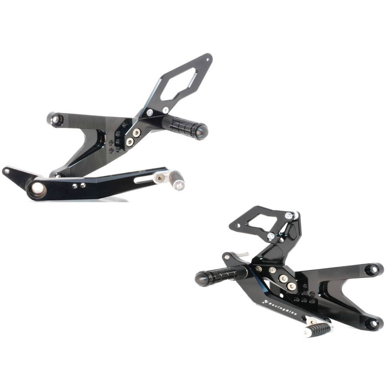 Repose-pieds fixe pour moto de course Yamaha YZF R1 R1M 2020-2025
