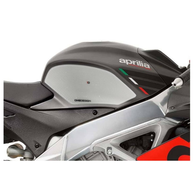 PUIG SPEZIFISCHER SEITENTANKAUFKLEBER APRILIA RSV4 09-14 TRANSPARENT