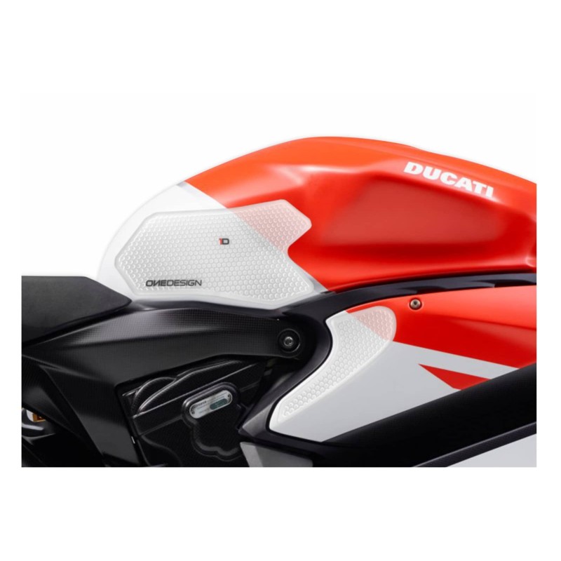 PUIG AUTOCOLLANT DE RESERVOIR SPECIFIQUE LATERAL DUCATI 1299 PANIGALE S 15-17 TRANSPARENT