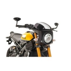 PUIG PARE - BRISE SEMI-CARENE MOTO GUZZI V7 III STONE 750 17-22 FUMEE FONCE-NOIR