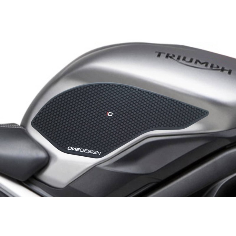 PUIG ADESIVO SERBATOIO SPECIFICO LATERALE TRIUMPH STREET TRIPLE 13-14 NERO