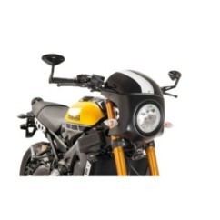 PUIG PARE - BRISE SEMI-CARENE MOTO GUZZI V7 III STONE 750 17-22 NOIR-NOIR