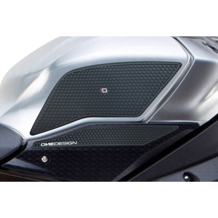 PUIG TANK SPECIFIC SIDE STICKER FOR YAMAHA YZF-R1/R1M 17-19 BLACK