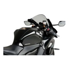 PUIG SPEZIFISCHER SEITLICHER TANKAUFKLEBER YAMAHA YZF-R7 22-24 SCHWARZ