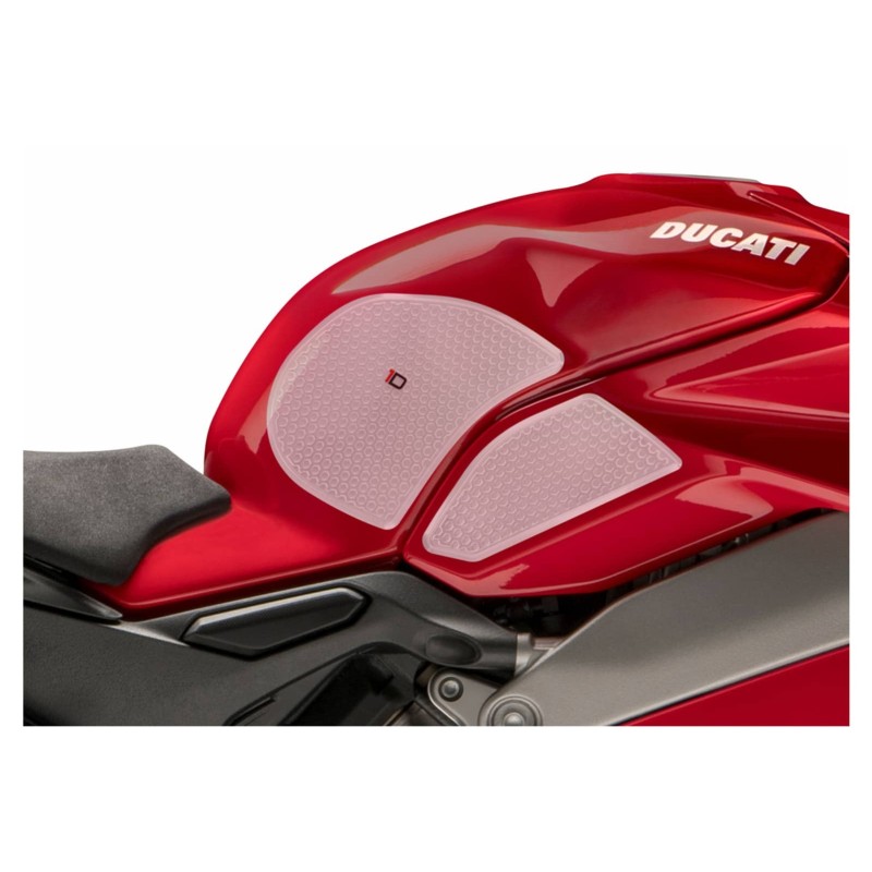 PUIG ADESIVO SERBATOIO SPECIFICO LATERALE DUCATI PANIGALE V4 20-21 TRASPARENTE