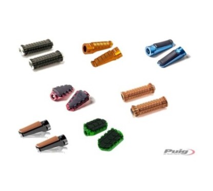 REPOSE-PIED PUIG APRILIA TUAREG 22-24 (ATTENTION : LE REPOSE-PIED COMPREND L'ADAPTATEUR)