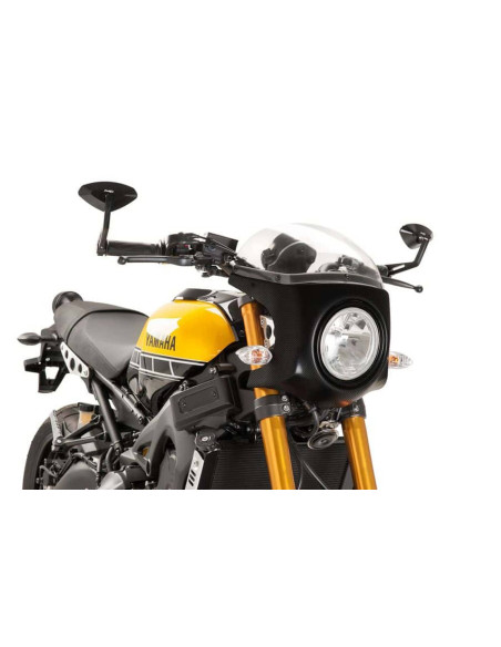 Puig Halbverkleidungs-Windschutzscheibe fur Yamaha XSR900 16 21 transparentes Carbon 9188w