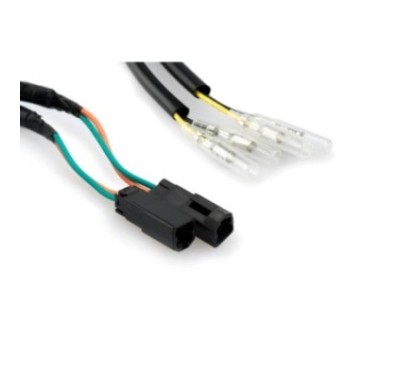 PUIG CABLES CONECTORES INTERMITENTES PARA DUCATI NEGRO - COD. 3891N - Conectores Utiles para conectar el sistema elEctrico origi