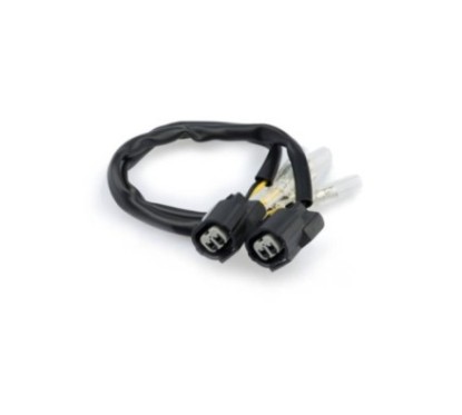 PUIG CABLES CONNECTORS FOR TURN SIGNALS BLACK - COD. 3703N - Connectors useful for connecting the motorcycle's original electric