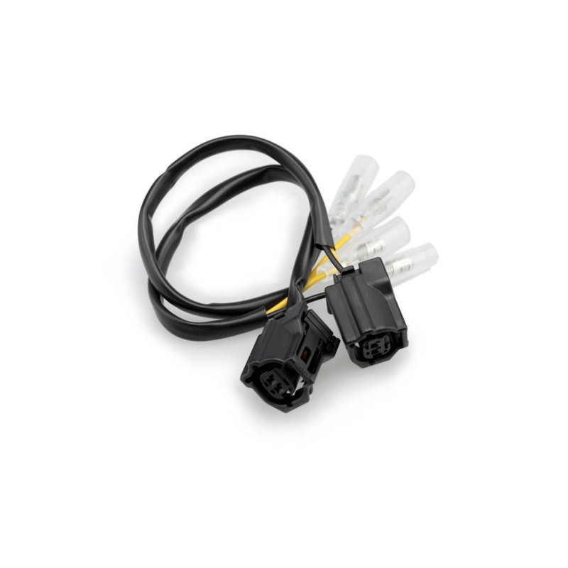 PUIG CONECTORES DE CABLES PARA INTERMITENTES NEGRO - COD. 3704N - Conectores Utiles para conectar el sistema elEctrico original 