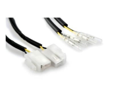 PUIG CONECTORES DE CABLES PARA INTERMITENTES PARA YAMAHA NEGRO - COD. 3888N - Conectores Utiles para conectar el sistema elEctri