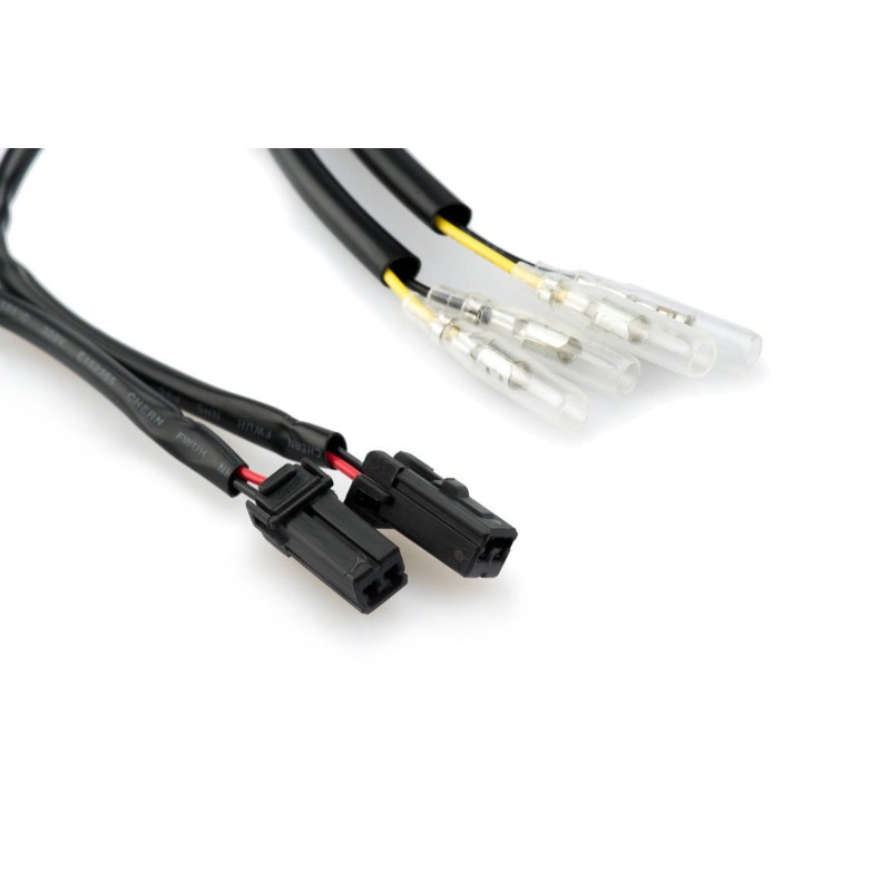 PUIG CONECTORES DE CABLES PARA INTERMITENTES PARA HARLEY DAVIDSON NEGRO - COD. 3889N - Conectores Utiles para conectar el sistem