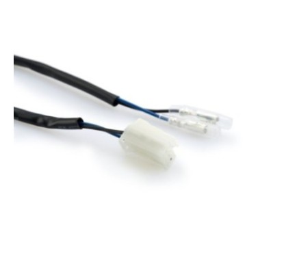 PUIG CABLES CONNECTORS FOR INDICATORS FOR BMW BLACK - COD. 20588N - Connectors useful for connecting the original electrical sys