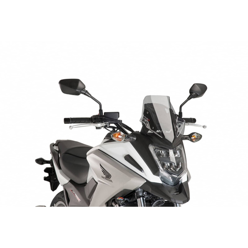Carenado deportivo Puig para Honda NC750X 16-20 ahumado claro