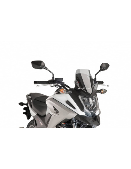 Carenage sport Puig pour Honda NC750X 16-20 fume clair