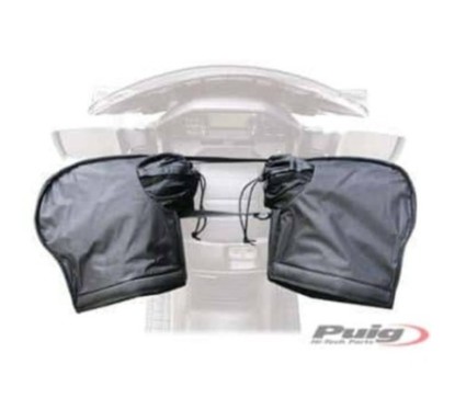 GUANTES SEMIRRIGIDOS PUIG COLOR NEGRO - COD. 6845N