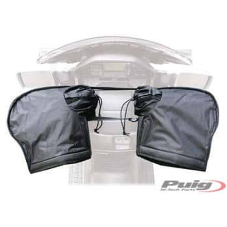 PUIG GUANTES SEMIRRIGIDOS COLOR NEGRO - COD. 6845N