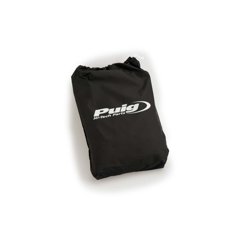 PUIG FUNDA PARA MOTO CON LOGO PUIG HI-TECH PARTS TALLA XXL NEGRO - COD. 20726N - Longitud: 2,25 m. Ancho: 1,05m. Altura: 1,25