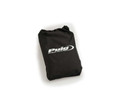 PUIG BIKE COVER WITH PUIG HI-TECH PARTS LOGO SIZE XXL BLACK - COD. 20726N - Length: 2.25 m. Width: 1.05m. Height: 1.25