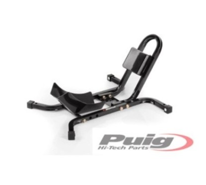 PUIG STANDS WHEEL LOCK MODEL BLACK - COD. 6071N - Material: black painted steel.