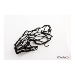 PUIG ELASTIC NETWORK FOR OBJECTS BLACK - COD. 0788N - Perfect for carrying objects on the rear saddle. Dimensions: 350x350