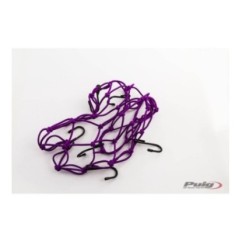 PUIG FILET ELASTIQUE POUR PORTE-OBJETS VIOLET - COD. 0788L - IdEal pour transporter des objets dans la selle ARRIERE. Dimensions